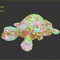 Turtle Turtle Cartoon Turtle Snapping Turtle Chickbill Turtle Reptile Cold Blooded Animal Reptile Reptile Class 3d model