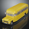 Airport Bus Modern Bus Metro Bus Mini Bus 3d model