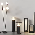 Modern Floor Lamps With Various Shapes And Contemporary Designs For Home Decor