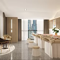 Elegant Beauty Hair Salon Interior With Styling Stations Mirrors And Comfortable Seating