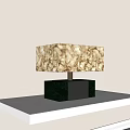 Modern Light Luxury Table Lamp Transparent Stone Table Lamp Front Desk Lamp Living Room Table Lamp Metal Table Lamp Bedside Table Lamp Study Table Lamp 3d model