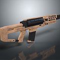 modern gun rifle semi-automatic rifle combat rifle battle rifle 3d model