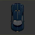 Light Blue Luxury Sports Car With Streamlined Design Yellow Accent Lines And Black Wheels