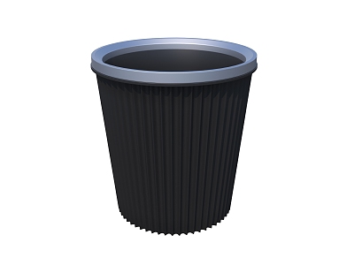 trash can 3d model