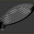High Quality BERTHA Mini Golf Driver with Silver Red Black Design for Professional Golfers