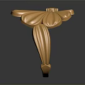 Golden Flower Design Ring Fashion Accessory with Intricate Petal Details