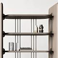 Modern Minotti Bookshelf 3d model