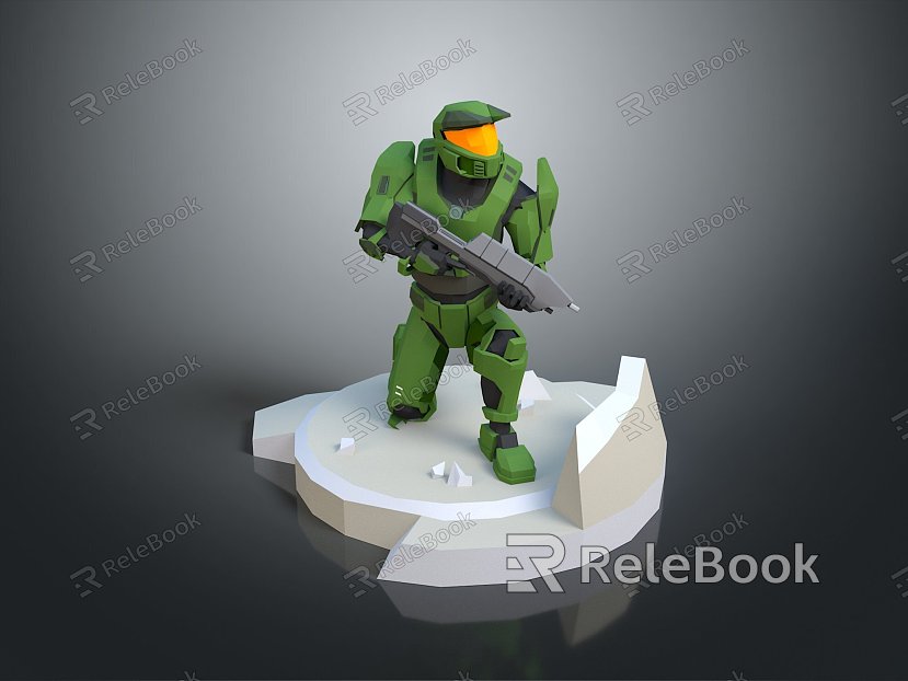 Science Fiction Warrior Future Warrior Next Generation Warrior Super Soldier Magic Warrior Super Soldier Science Fiction Soldier model