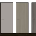 Various Styles Hinged Doors With Different Materials And Color Choices For Home Interior