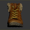 Modern Boots Men's Boots Old Boots Cotton Boots Old Rain Boots 3d model