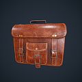 Modern Briefcase Modern Bag Briefcase Handbag Leather Bag Schoolbag Backpack 3d model