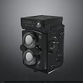 VASHICA Vintage Twin Lens Camera Classic Electronic Device With Retro Design And Functional Features