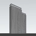 Modern High Rise Building With Clean Lines And Glass Facade Design