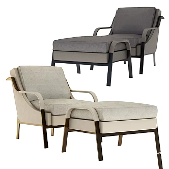 Modern Leisure Chair Holly Hunting Harlow Leisure Chair Leisure Chair 3d model