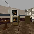 Elegant Restaurant Interior With White Tablecloths Green Chairs Chandeliers Floral Decor And Wooden Floors