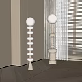 Floor lamp 3d model