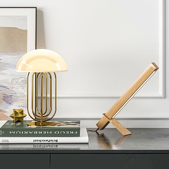 Light Luxury Table Lamp 3d model