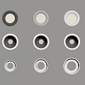 Modern Downlights And Spotlights With Various Designs And Color Options For Home Lighting