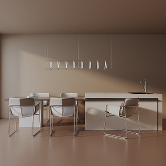 Table combination 3d model