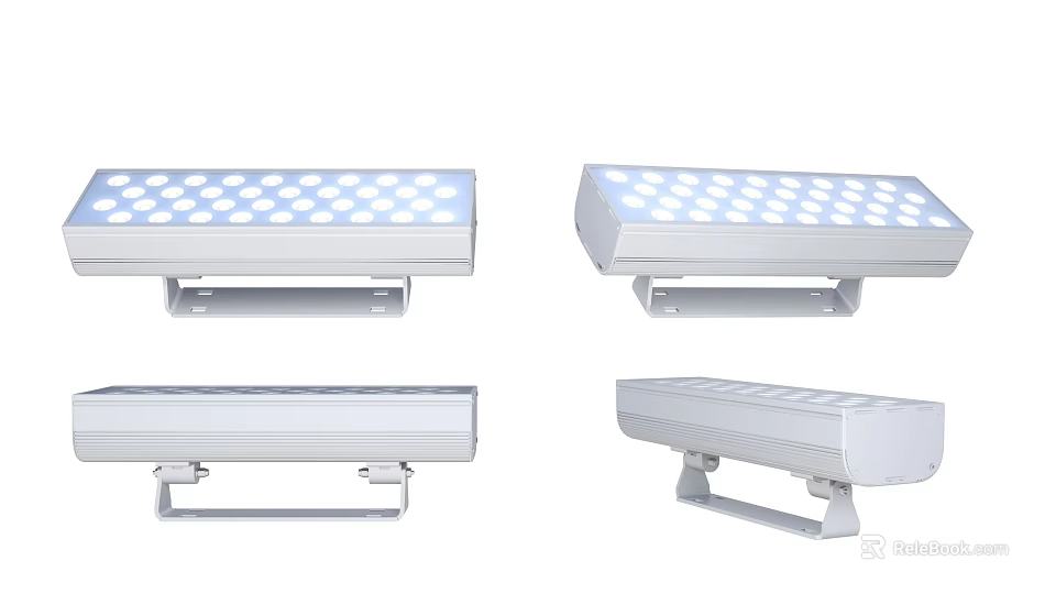 Outdoor LED Lights with Waterproof Design for Exterior Bright Illumination and Durable Housing 3d model 