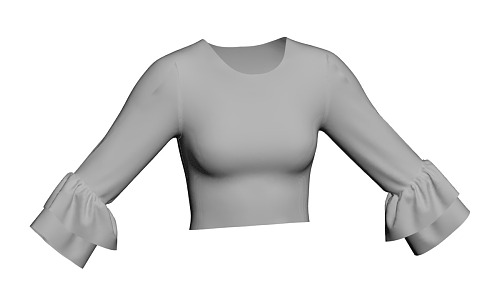 Modern clothes 3d model