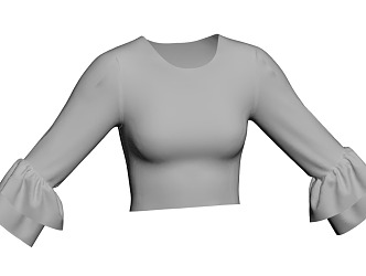 Modern clothes 3d model