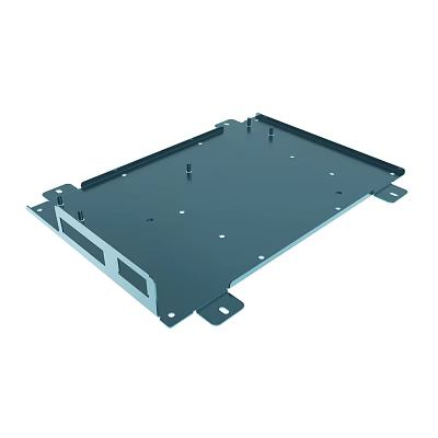 Heavy Duty Metal Chassis With Multiple Mounting Holes And Fixing Points 3d model