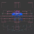 Vibrant Music Festival Stage With Bright Lighting And Decorative Background Elements