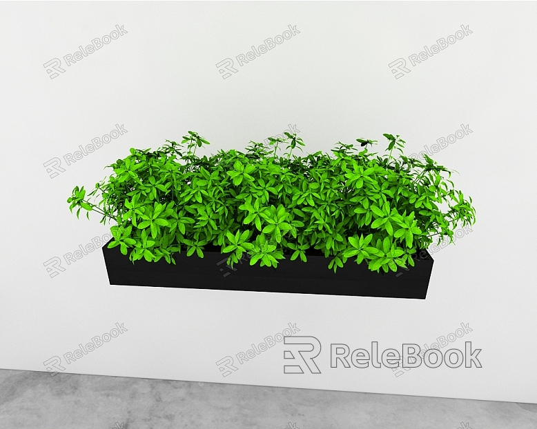 green plant model