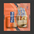 Delish Tuna Light Canned Food With Sandwich Image On Orange Packaging