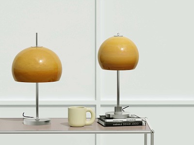 Modern medieval table lamp model