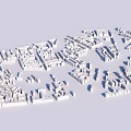 Miniature City Layout With Various Building Structures And Detailed Architectural Models 3d model