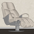 massage chair 3d model