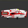 Modern Spaceship Spacecraft 3d model