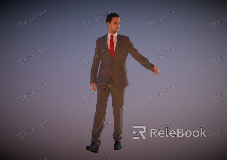 Business Suit Men Gentleman model