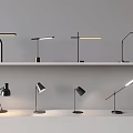 Modern Minimalist Table Lamp Metal Table Lamp Reading Lamp 3d model