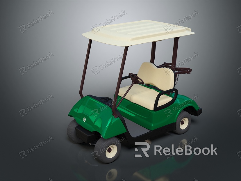 Modern Golf Cart Special Vehicle model