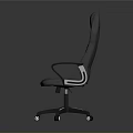 Ergonomic Modern Gaming Chair With Gray Teal Upholstery Breathable Holes And Wheels