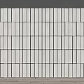 Modern background wall Bump background wall 3d model