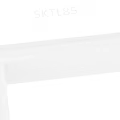 White Layered Decorative Architectural Corner Molding With Step Design For Interior Use