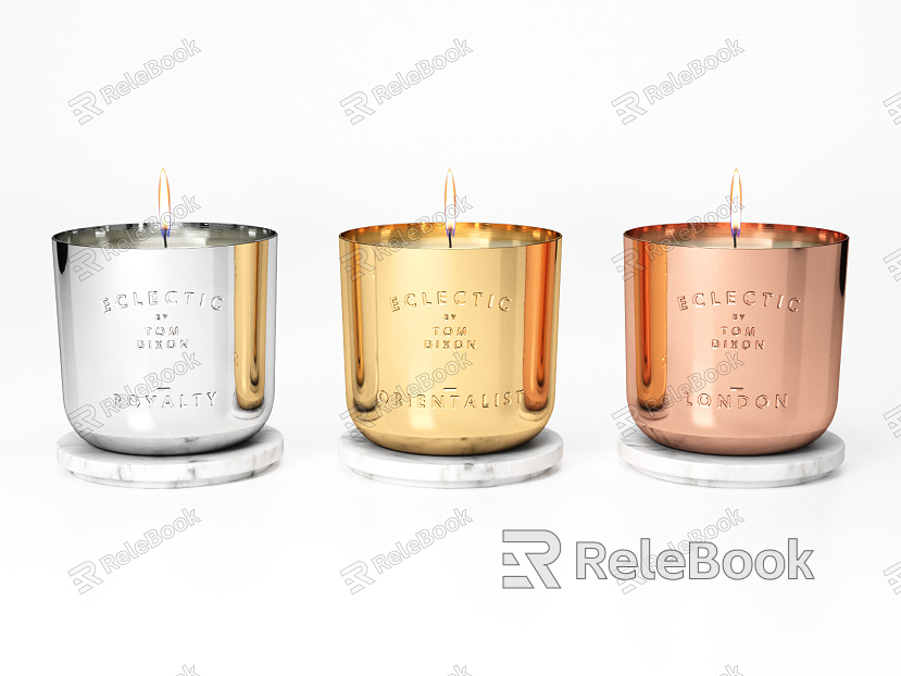 Light Luxury Candlestick Candle model