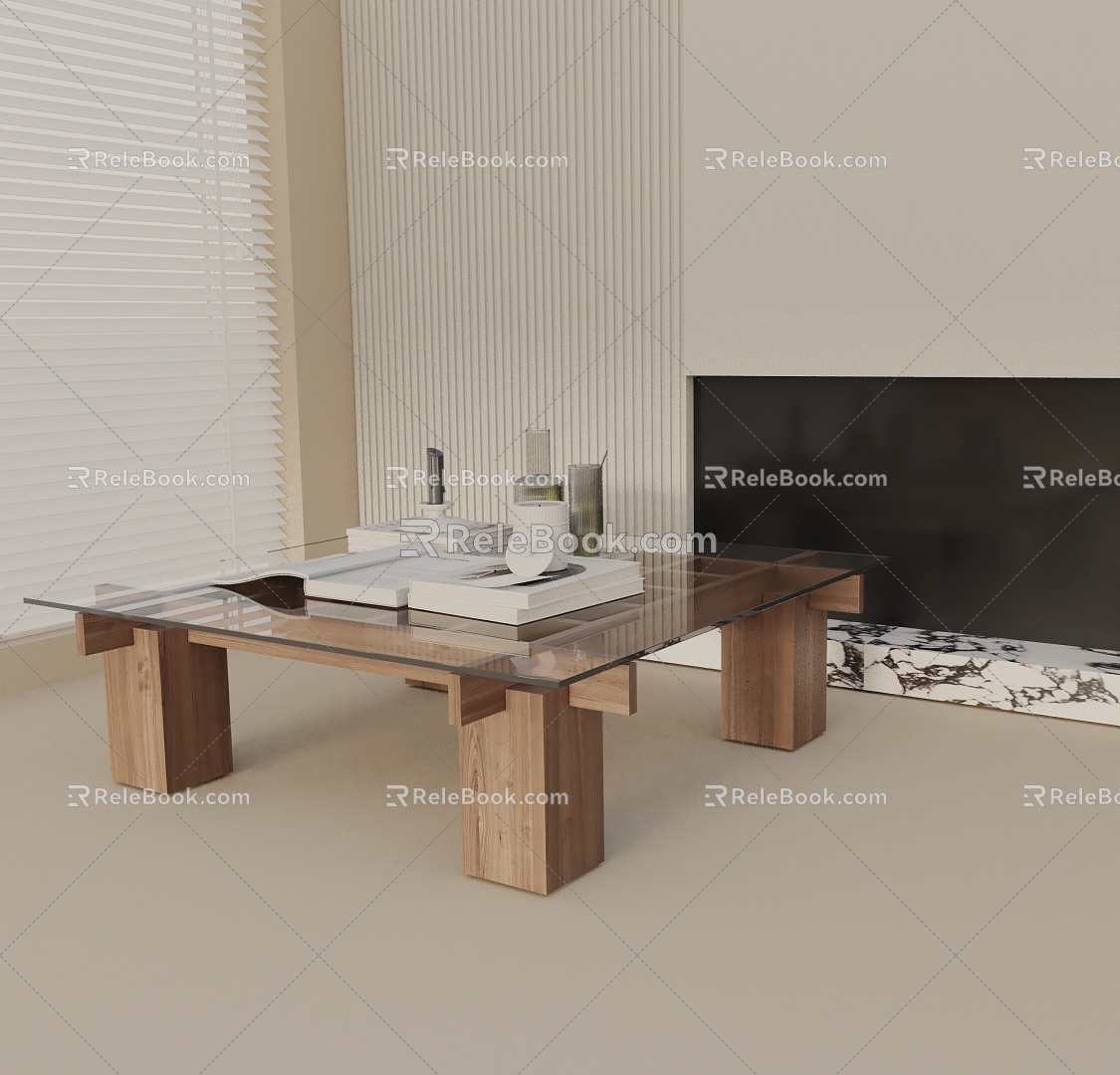 Coffee table 3d model