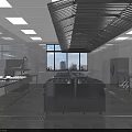 Spacious Commercial Restaurant Kitchen With Stainless Steel Cooking Ranges And Large Range Hoods