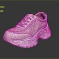 Beige Platform Sneakers With Thick Sole And Lace Up Design For Casual Wear