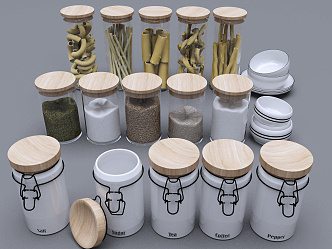 Nordic Kitchen Supplies 3d model