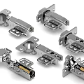 Stainless Steel Cabinet Hinges With Durable Metal Construction And Various Designs