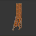 Metal Industrial Storage Equipment With Multi layer Racks And Support Frame