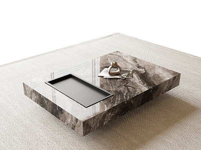 Modern coffee table model