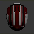 Sci-Fi Helmet Alien Helmet-Helmet High Tech Helmet Game Helmet 3d model