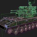 PBR PGZ04 Self-Propelled Antiaircraft Gun PGZ04 4-tube Self-Propelled Antiaircraft Gun 04 Self-Propelled Antiaircraft Gun-shell Air Defense System 3d model